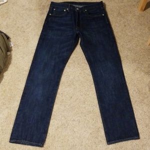 Levi 501 button fly jeans